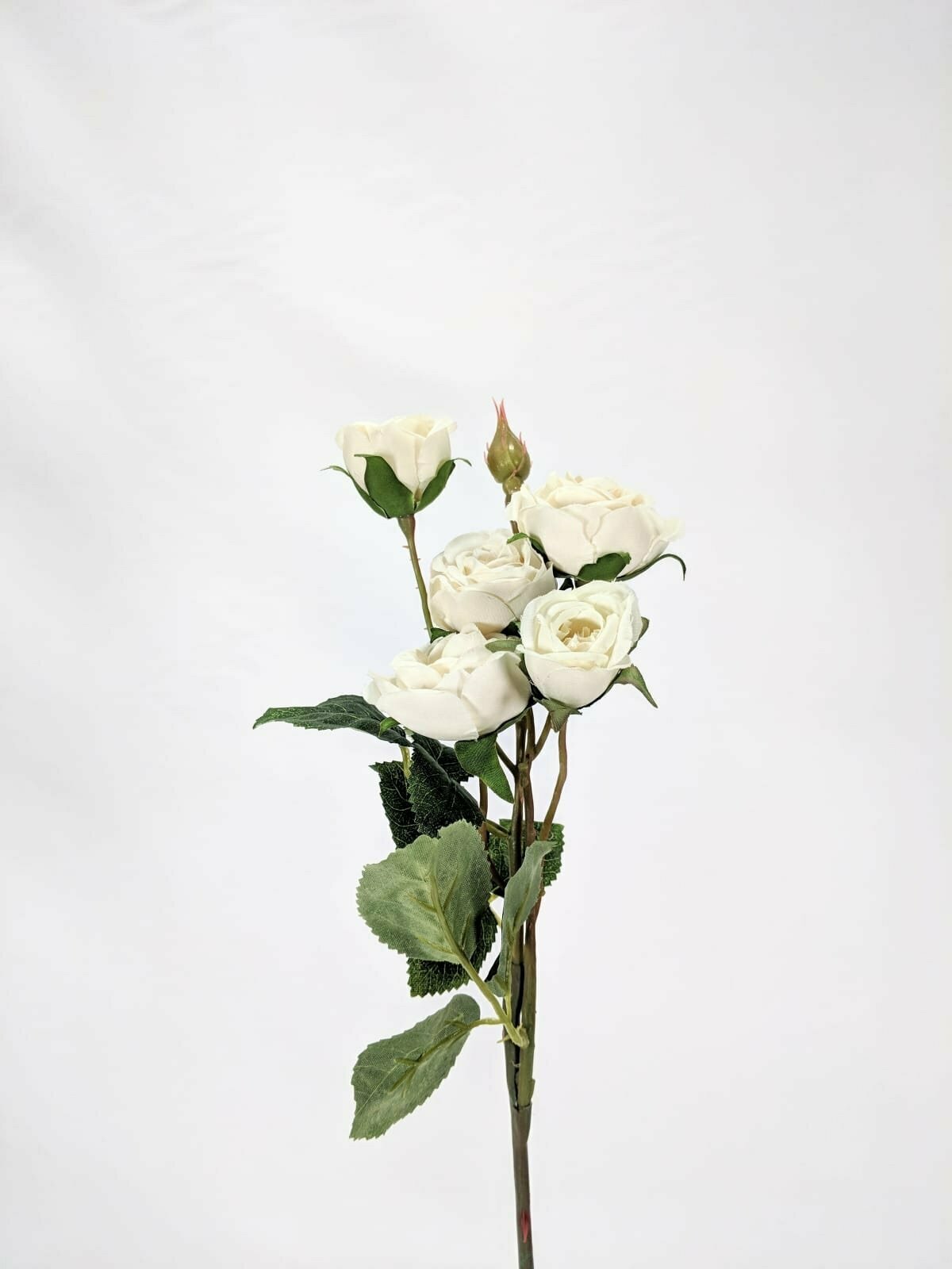 Mini Rose Spray Hu0016 Rd P 661612003392 Silkflora Artificial Flowers
