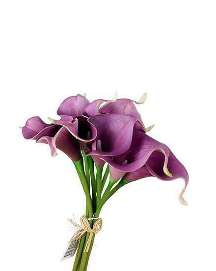Real Touch Calla Lily bunch S2001-LIL - P_9890348557 - Silkflora ...