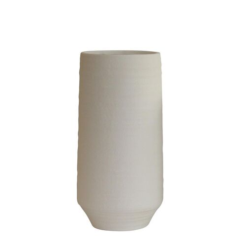 Sopa Cement Vase White
