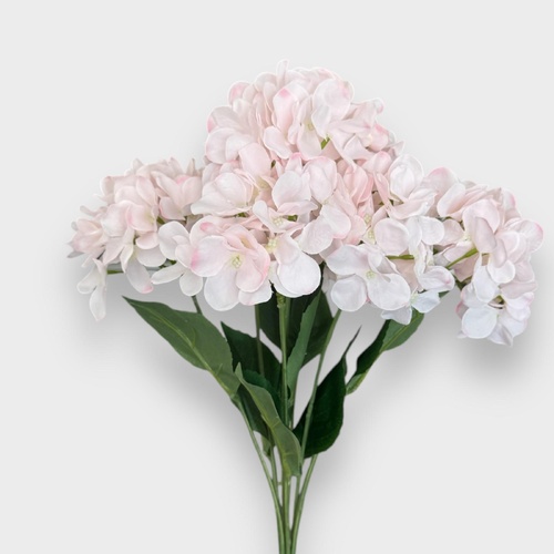 Pink Hydrangea Bunch 7 heads HF4647L-PNK